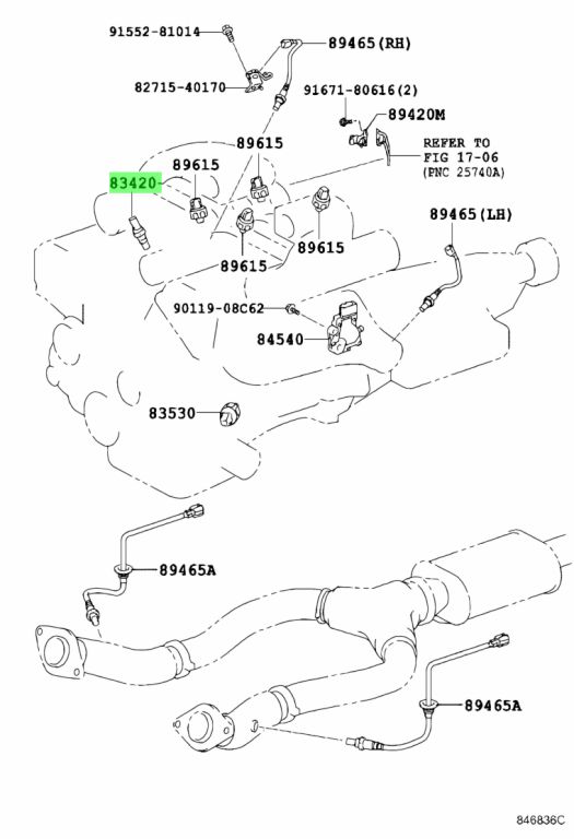 Toyota 83420 20040